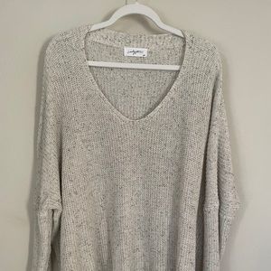 CJLA s/m oversized Rhea Sweater in Ivory